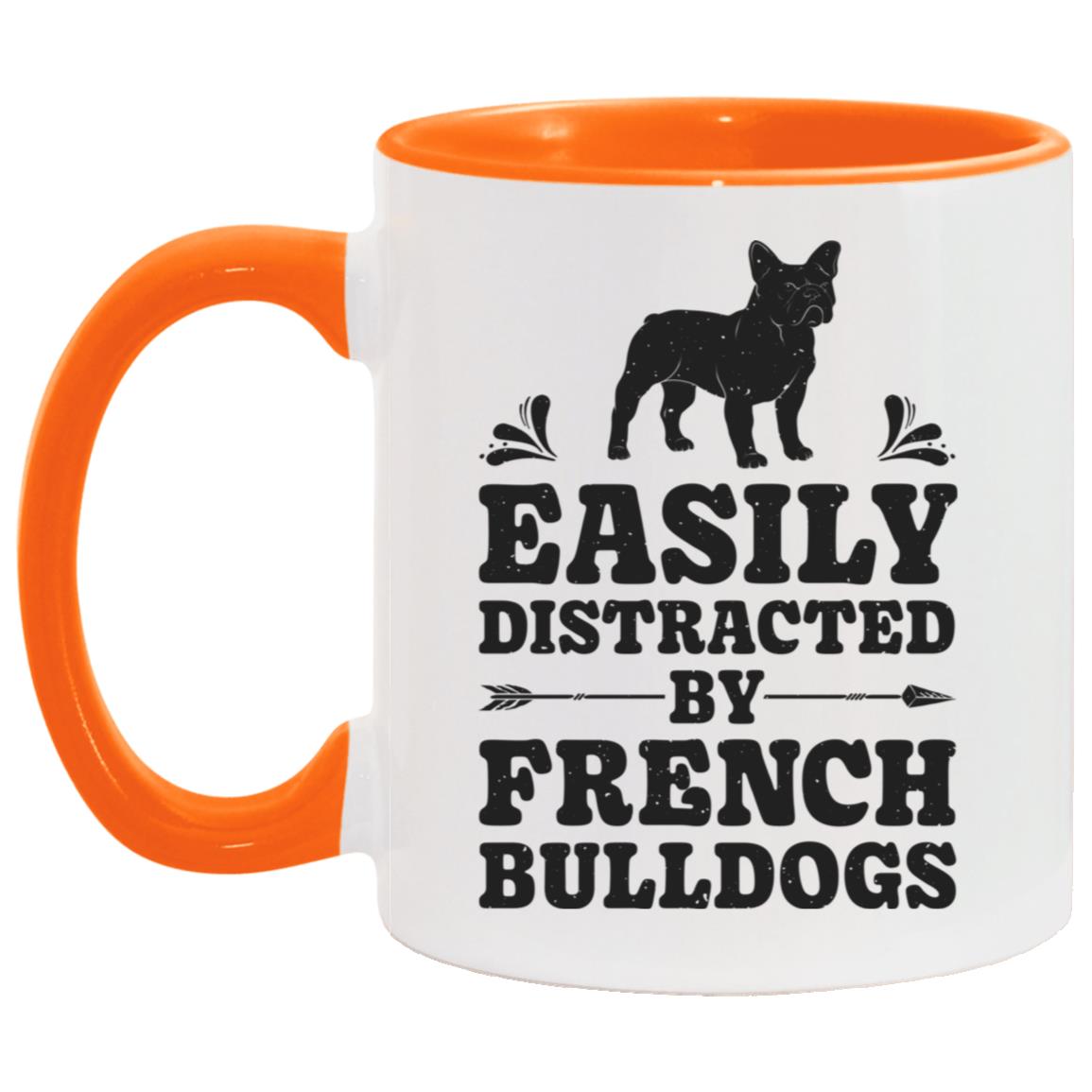 Easily Distracted By French Bulldogs Funny Dog Lover Gifts