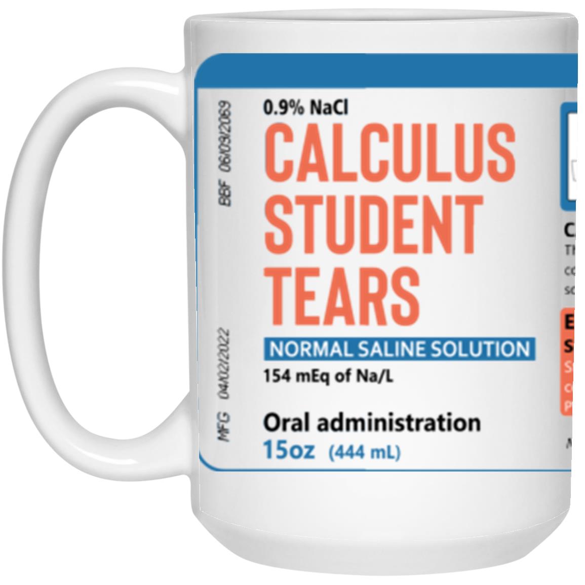 Calculus student tears 15oz s?a