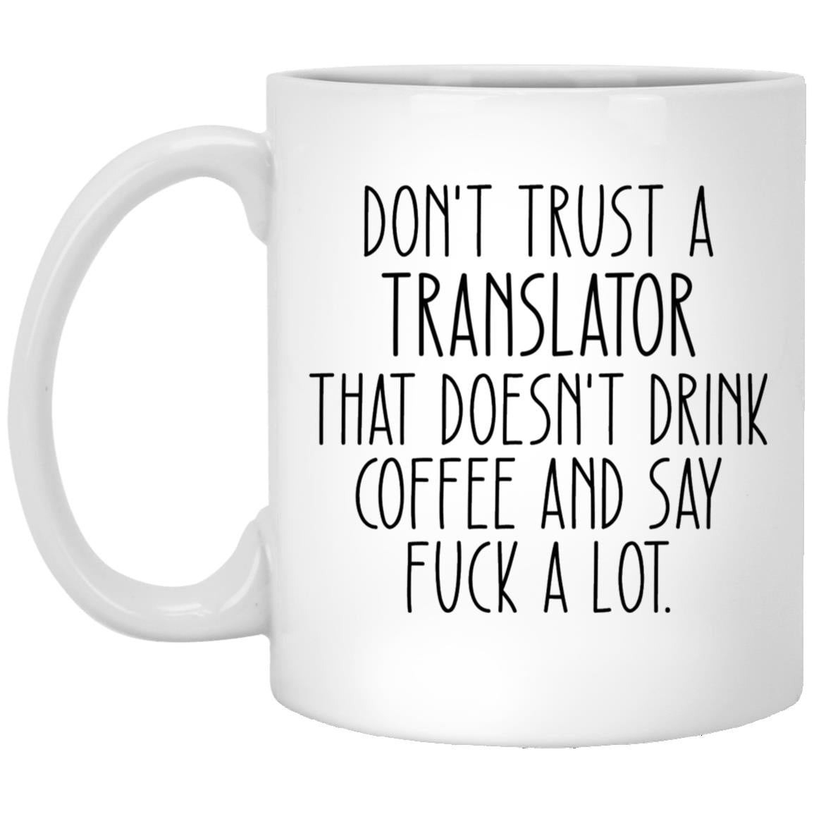 Translator XP8434 11 oz. White Mug