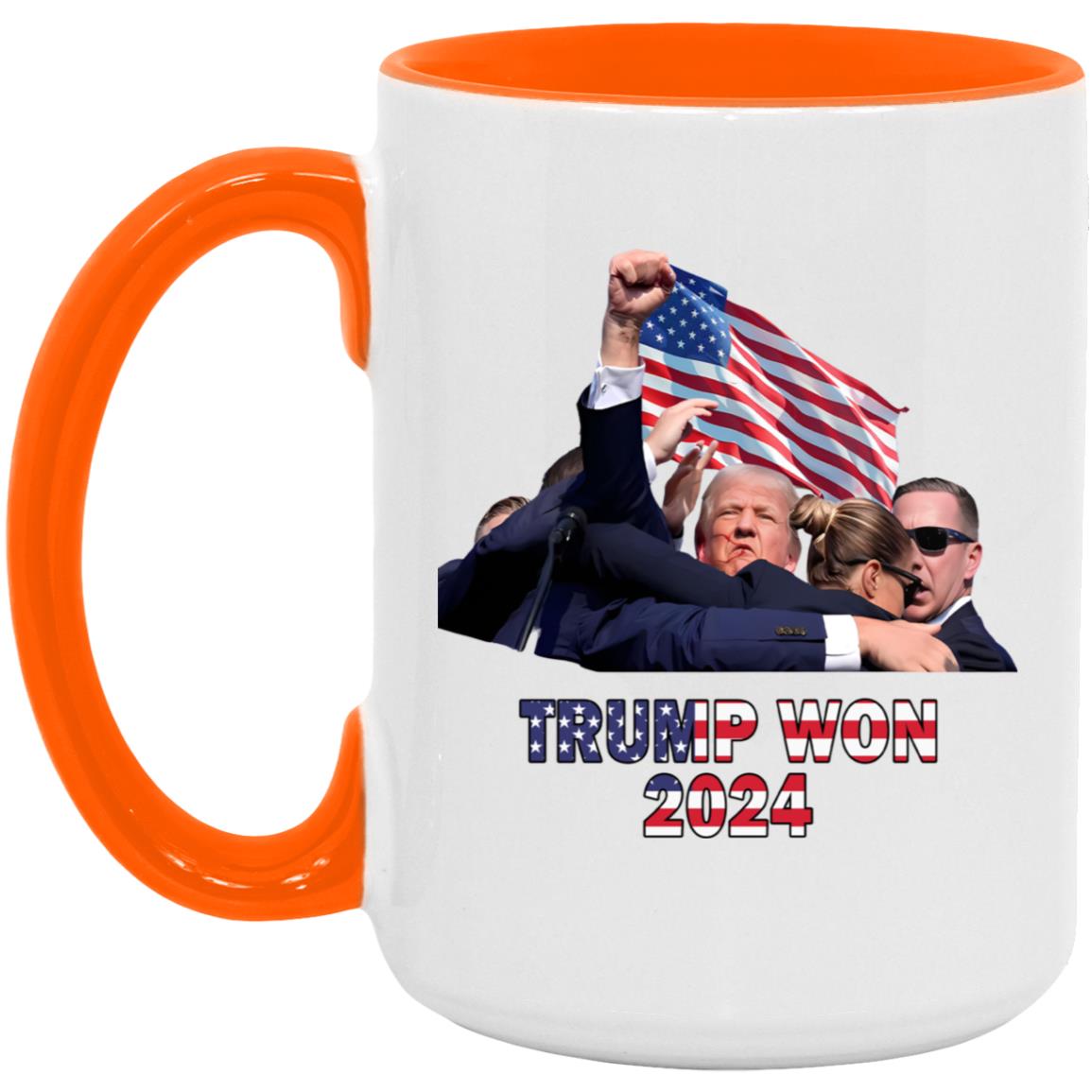 Trump Won 2024 Trump 45 47 US Flag Election2