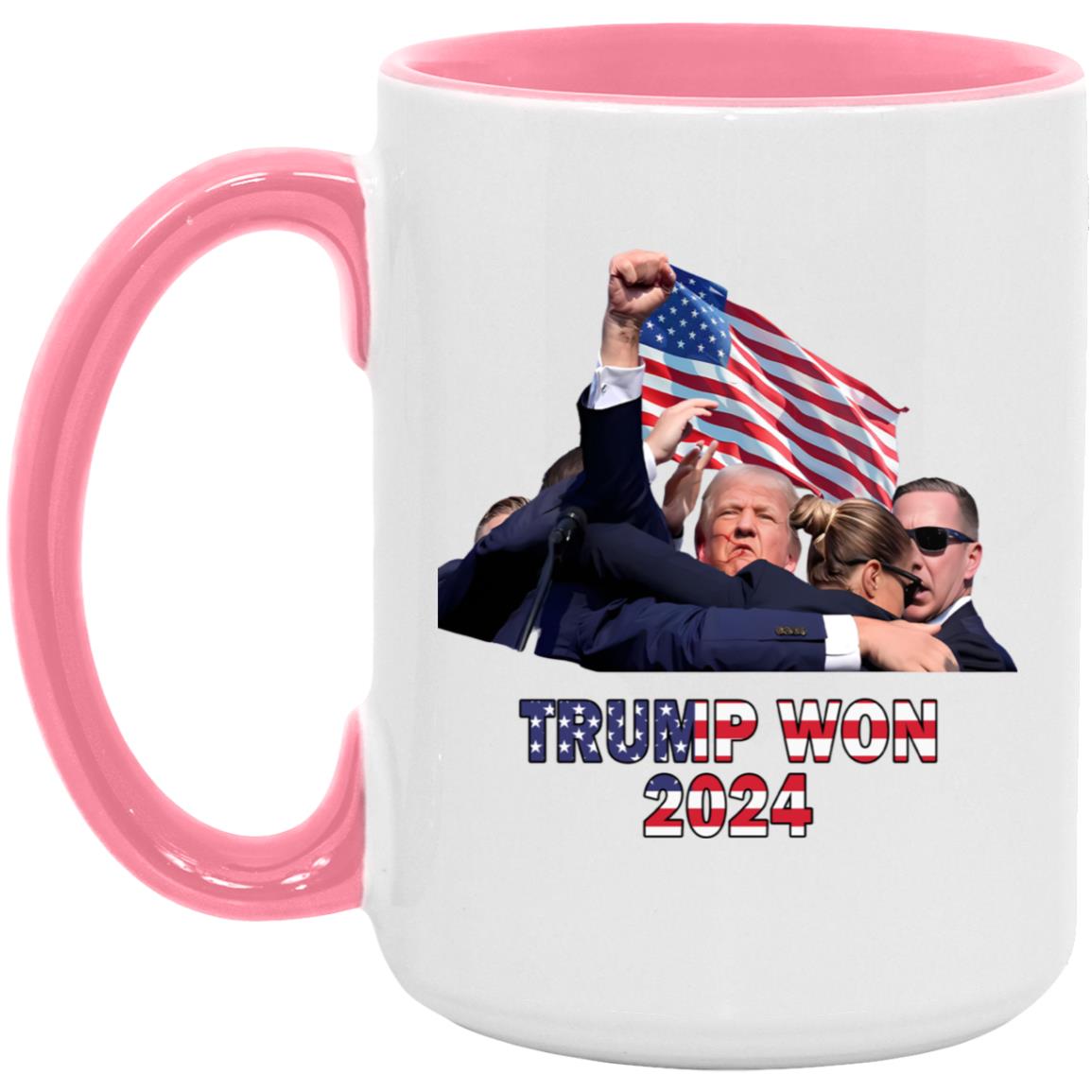 Trump Won 2024 Trump 45 47 US Flag Election2