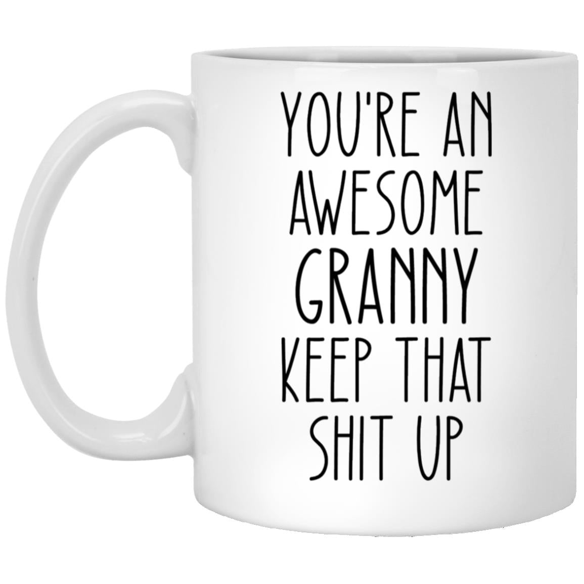 granny XP8434 11oz White Mug