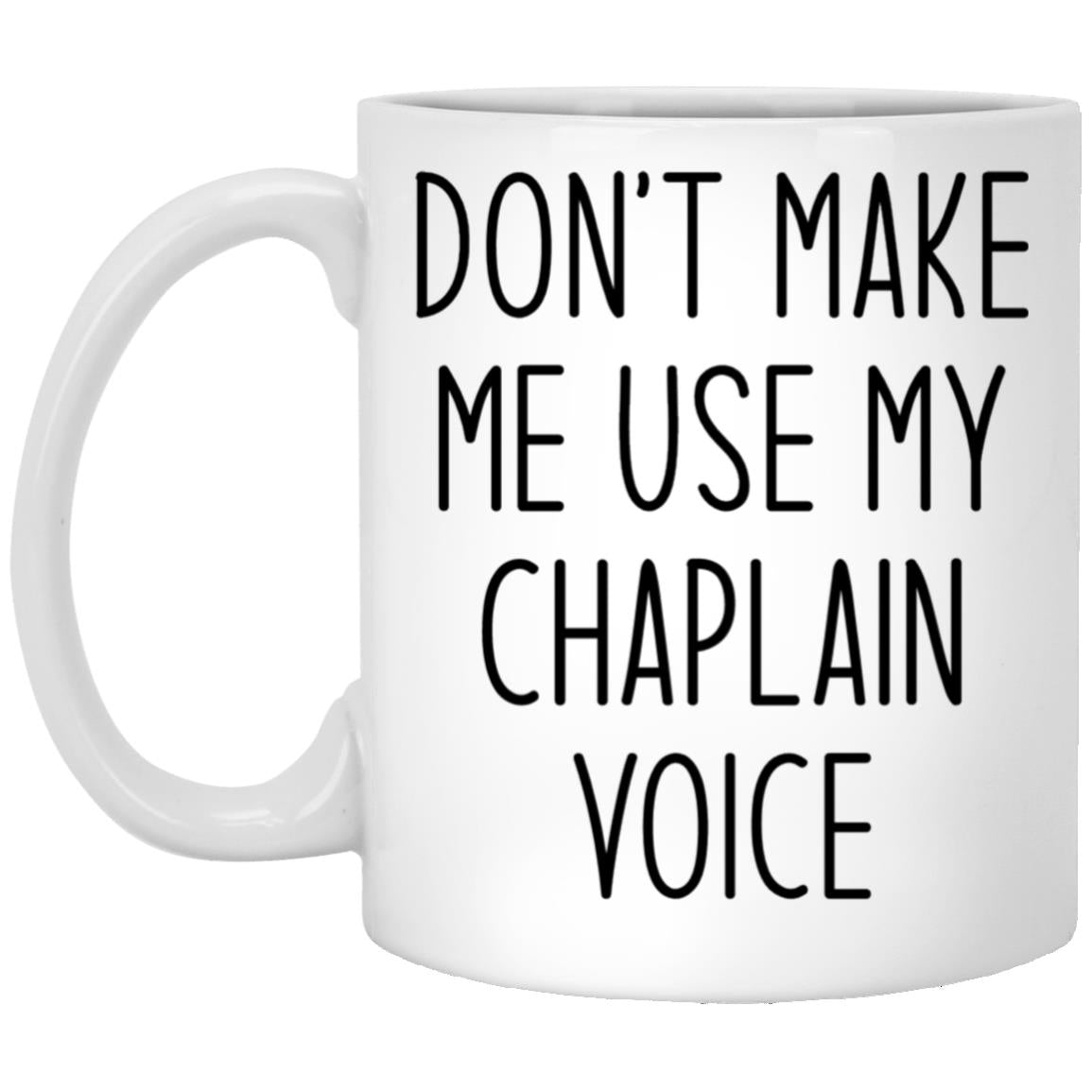 Chaplain XP8434 11oz White Mug