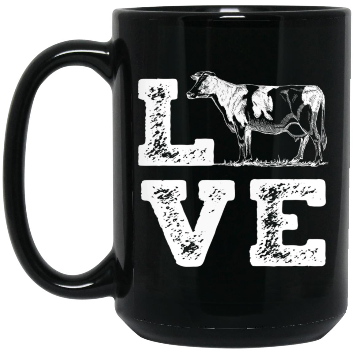 I Love Cows Cow Lover Farmer Farm Women Funny Dairy Farming