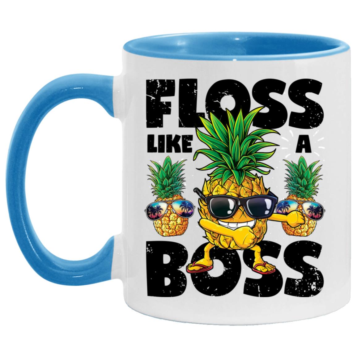 Pineapple Sunglasses Floss Like A Boss Funny Aloha Beaches