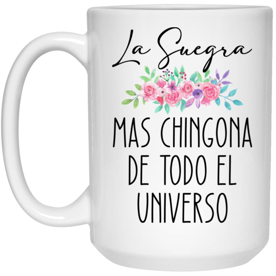 La Suegra 21504 15oz White Mug