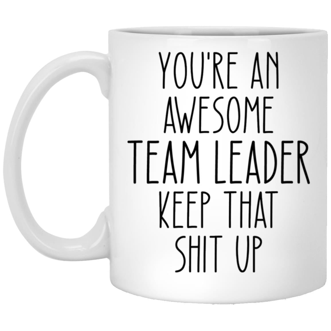 Team Leader XP8434 11oz White Mug