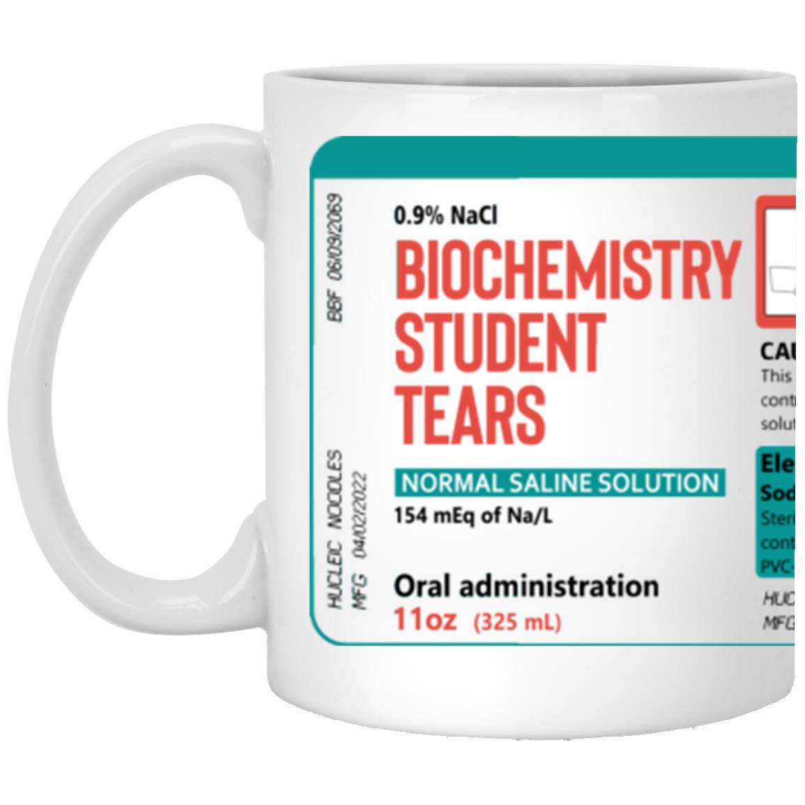 Biochemistry student tears