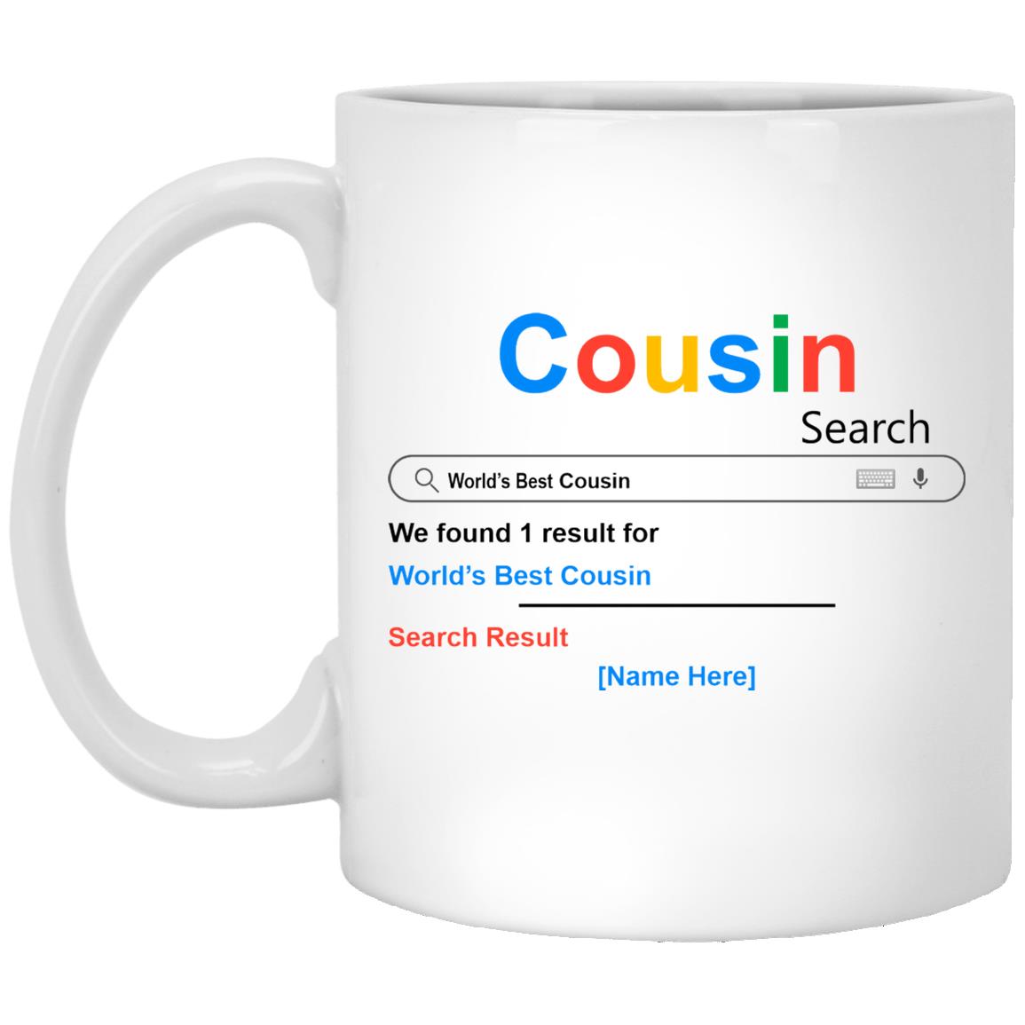 Cousin XP8434 11 oz. White Mug