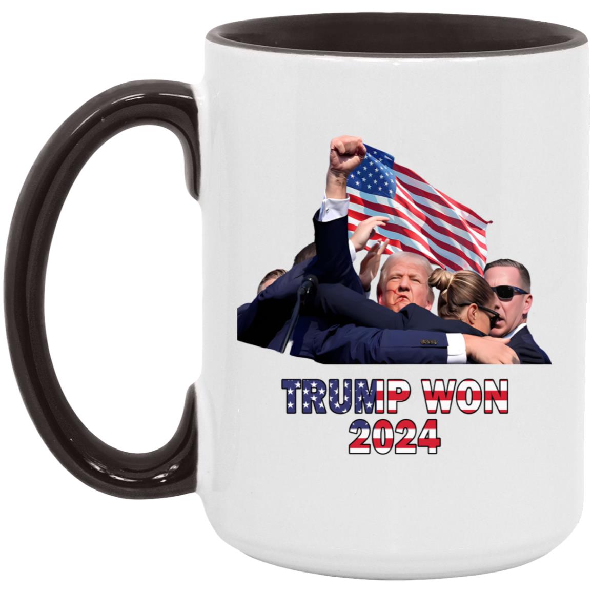Trump Won 2024 Trump 45 47 US Flag Election2