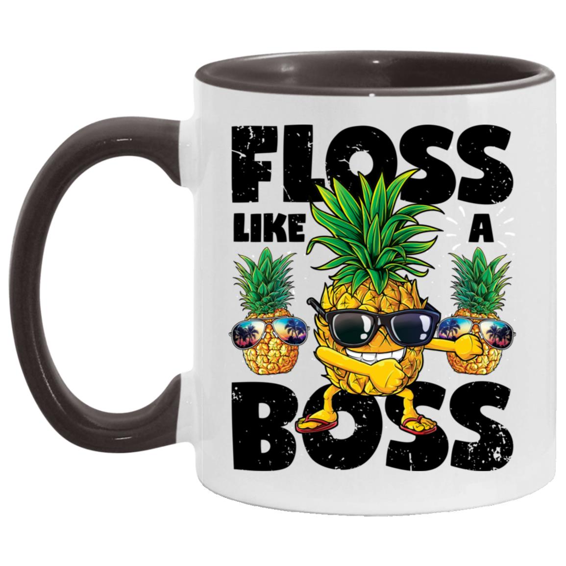 Pineapple Sunglasses Floss Like A Boss Funny Aloha Beaches