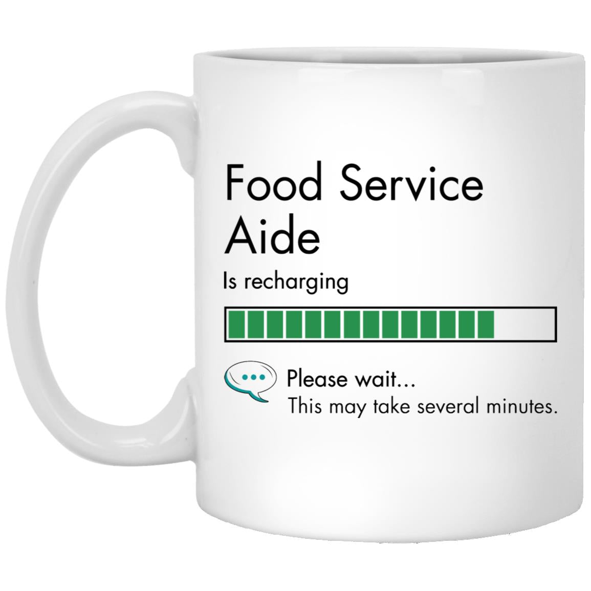 Food Service Aide XP8434 11oz White Mug
