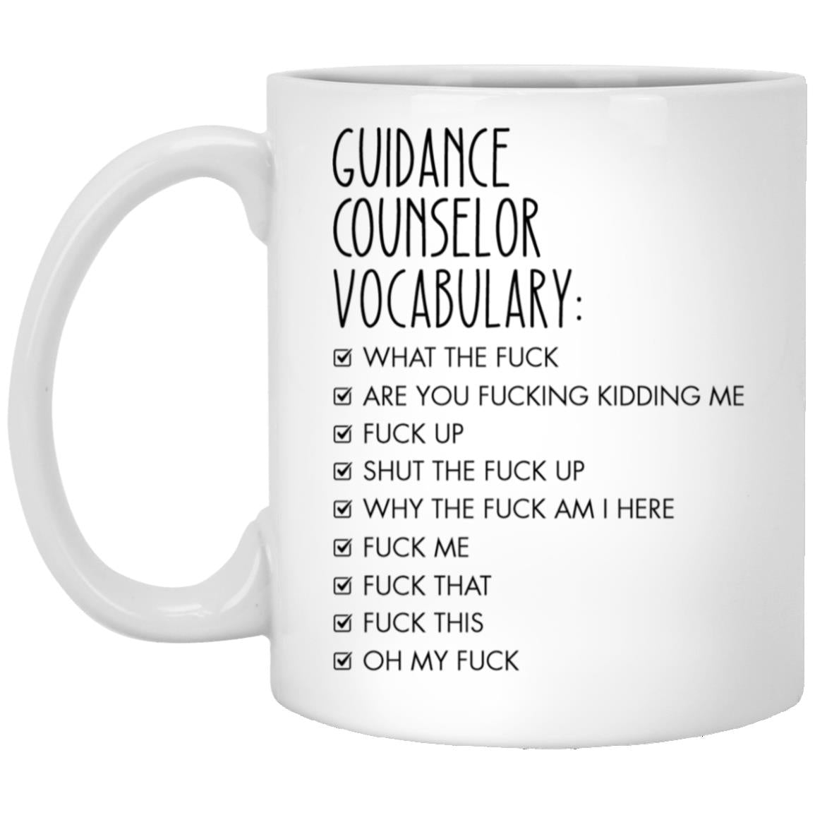 Guidance Counselor XP8434 11oz White Mug