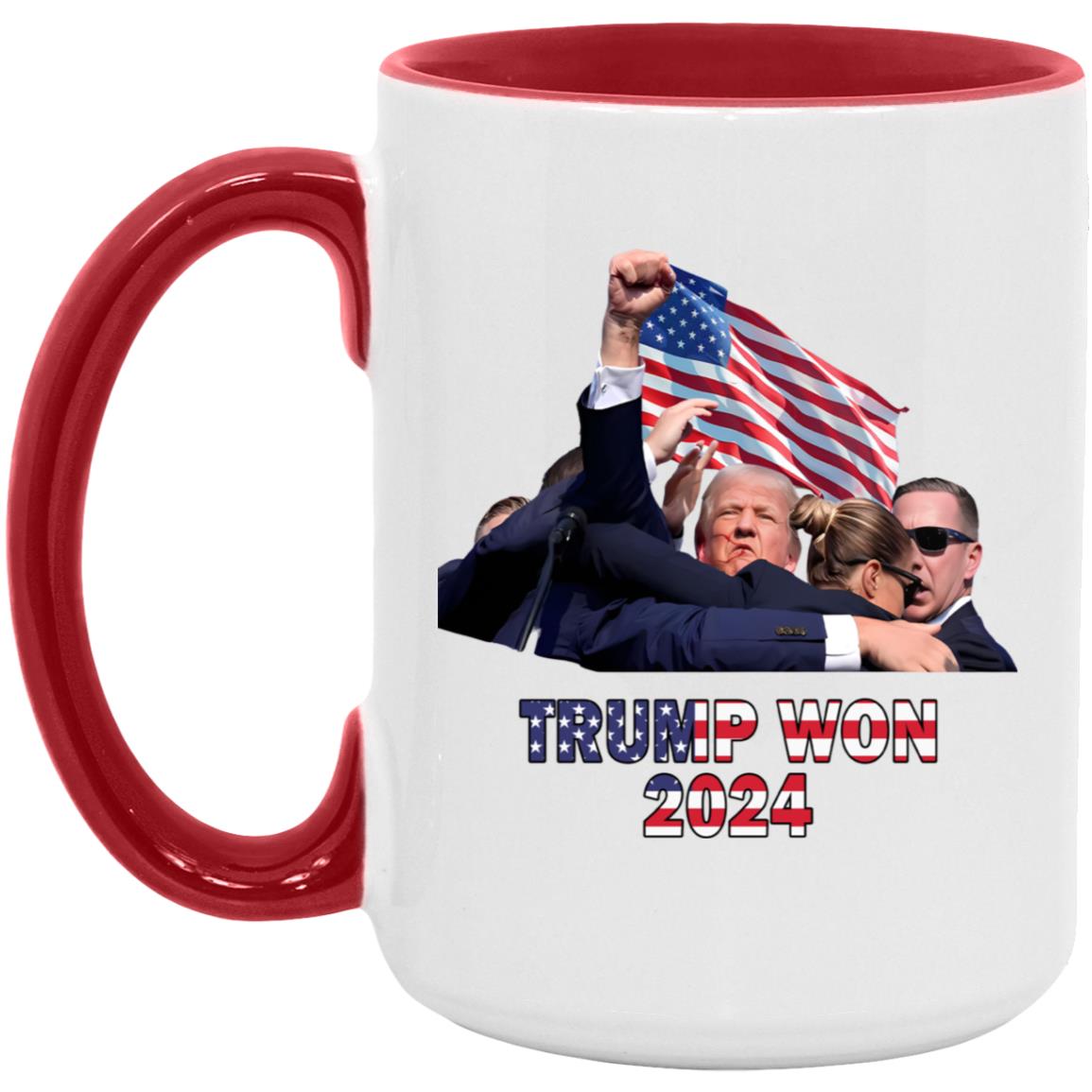 Trump Won 2024 Trump 45 47 US Flag Election2