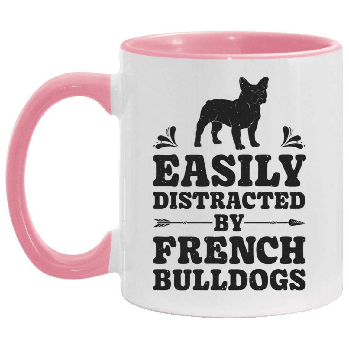 Easily Distracted By French Bulldogs Funny Dog Lover Gifts