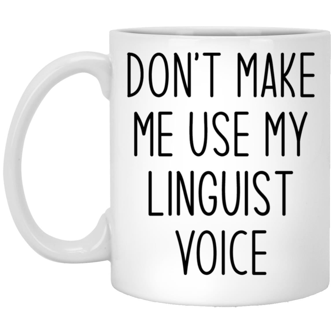Linguist XP8434 11oz White Mug
