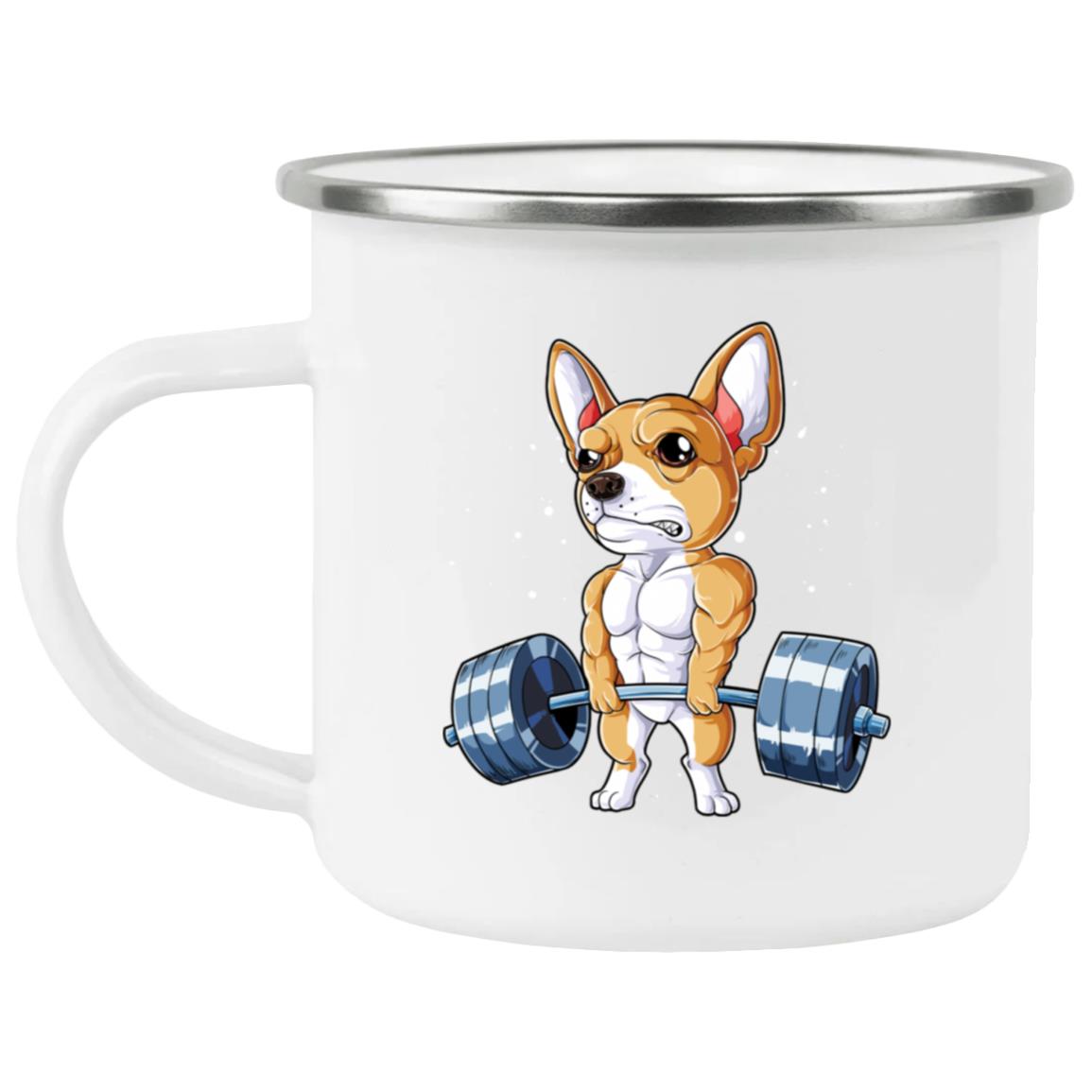 Chihuahua Weightlifting Funny Deadlift Fitness Gym Gift