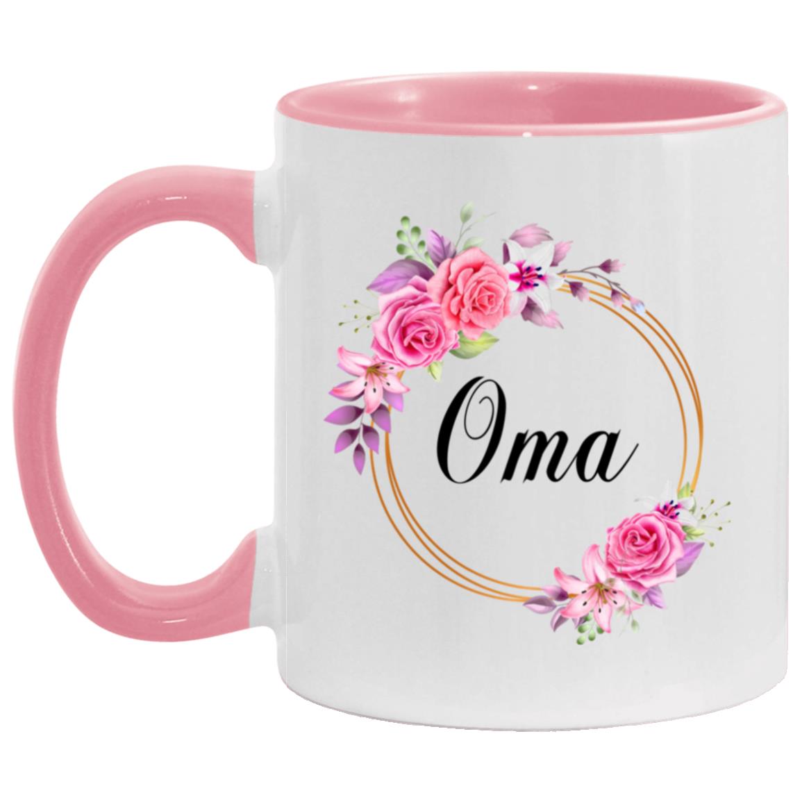 Oma Flower Novelty Coffee Mug