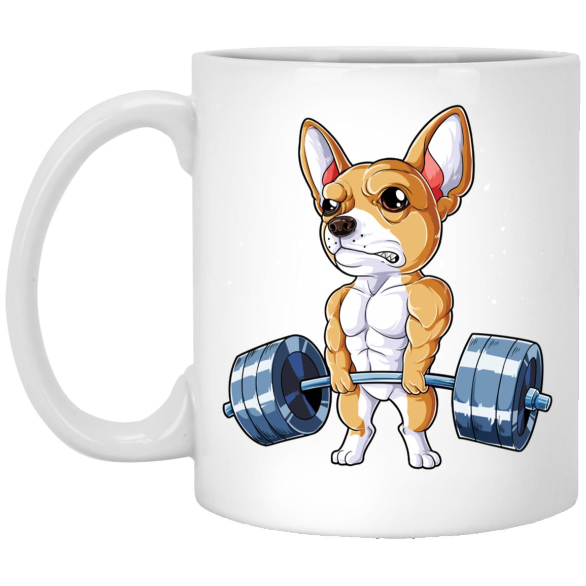Chihuahua Weightlifting Funny Deadlift Fitness Gym Gift