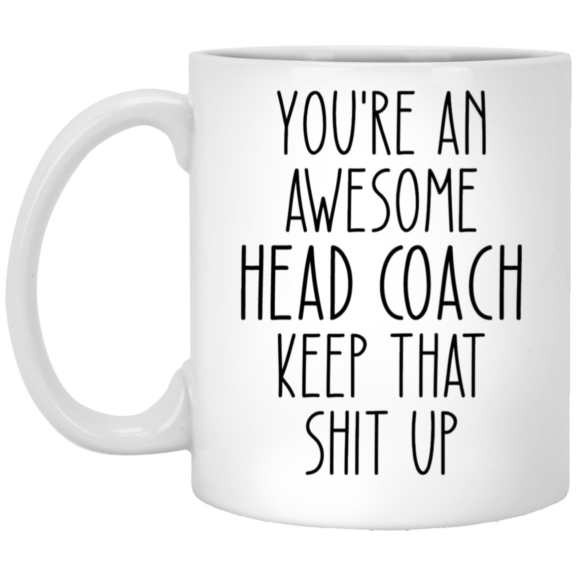 Head Coach XP8434 11oz White Mug