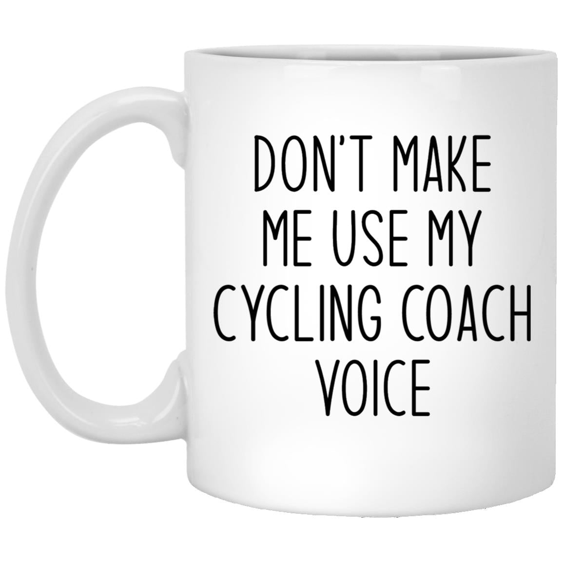 Cycling Coach XP8434 11oz White Mug