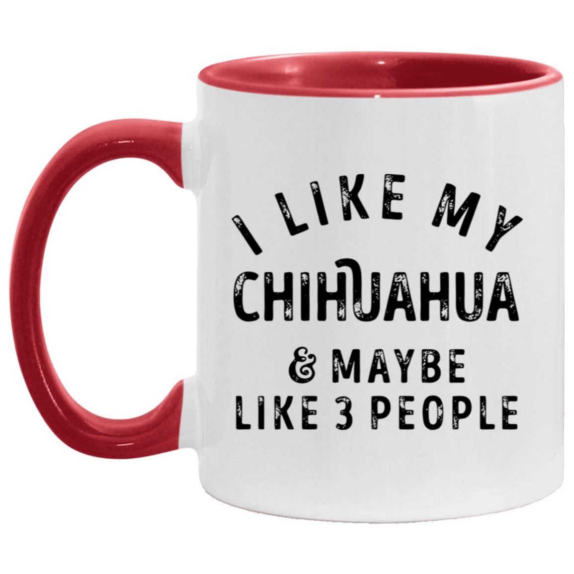 I Like My Chihuahua And Maybe Like 3 People Dog Lover Retro