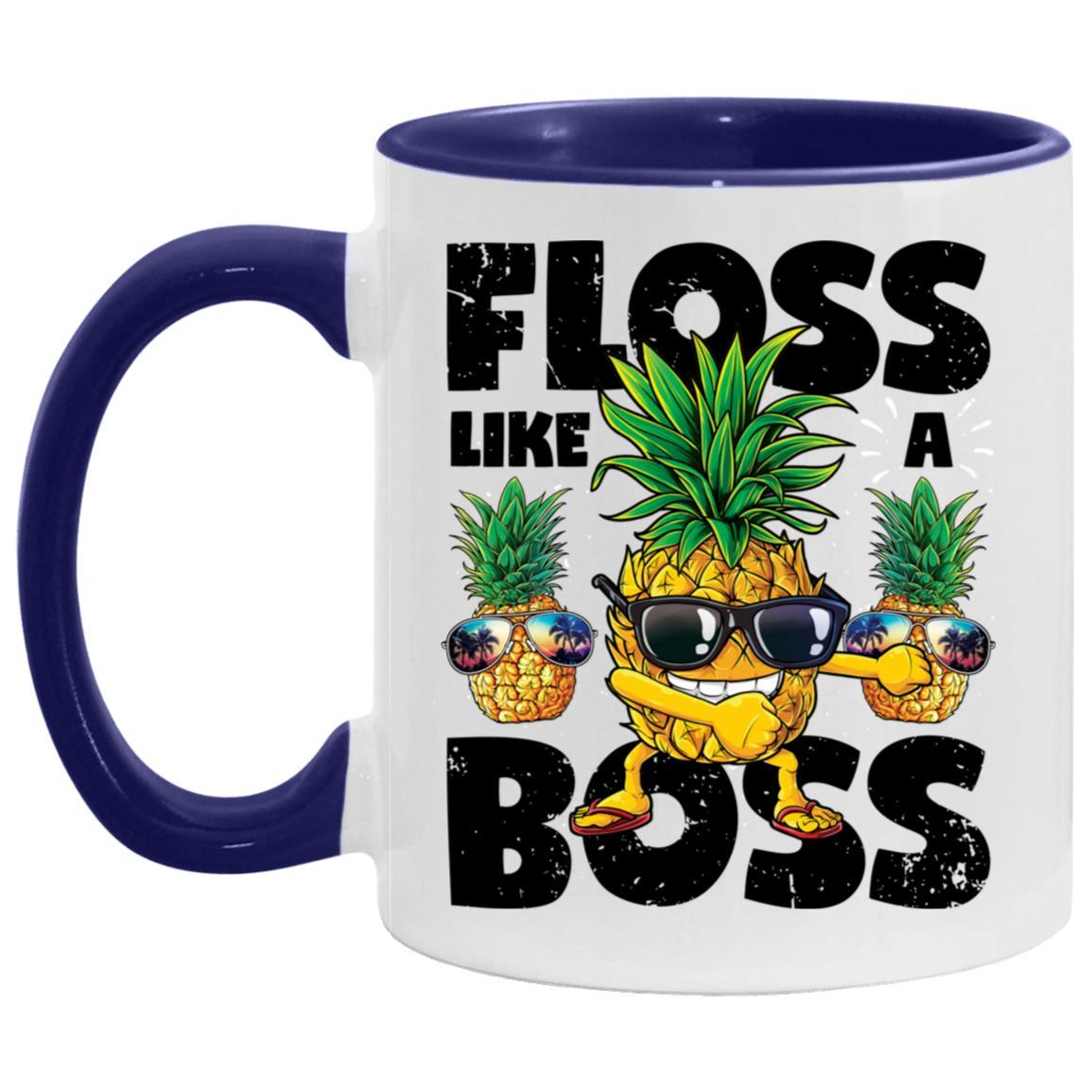 Pineapple Sunglasses Floss Like A Boss Funny Aloha Beaches