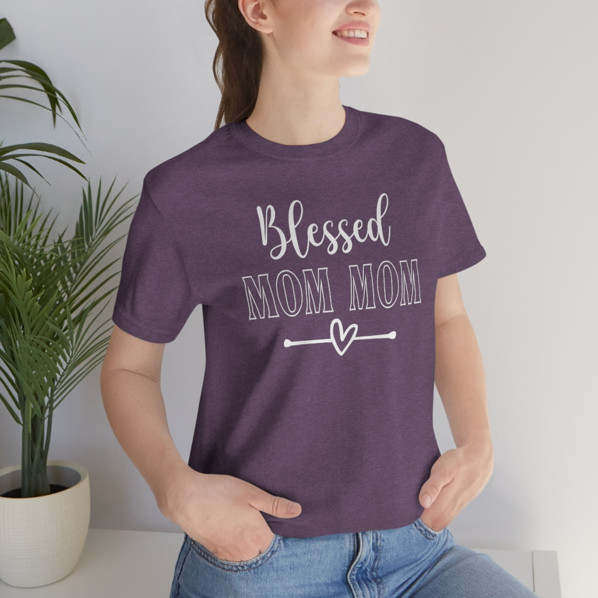2616764206 Blessed  mom mom XL