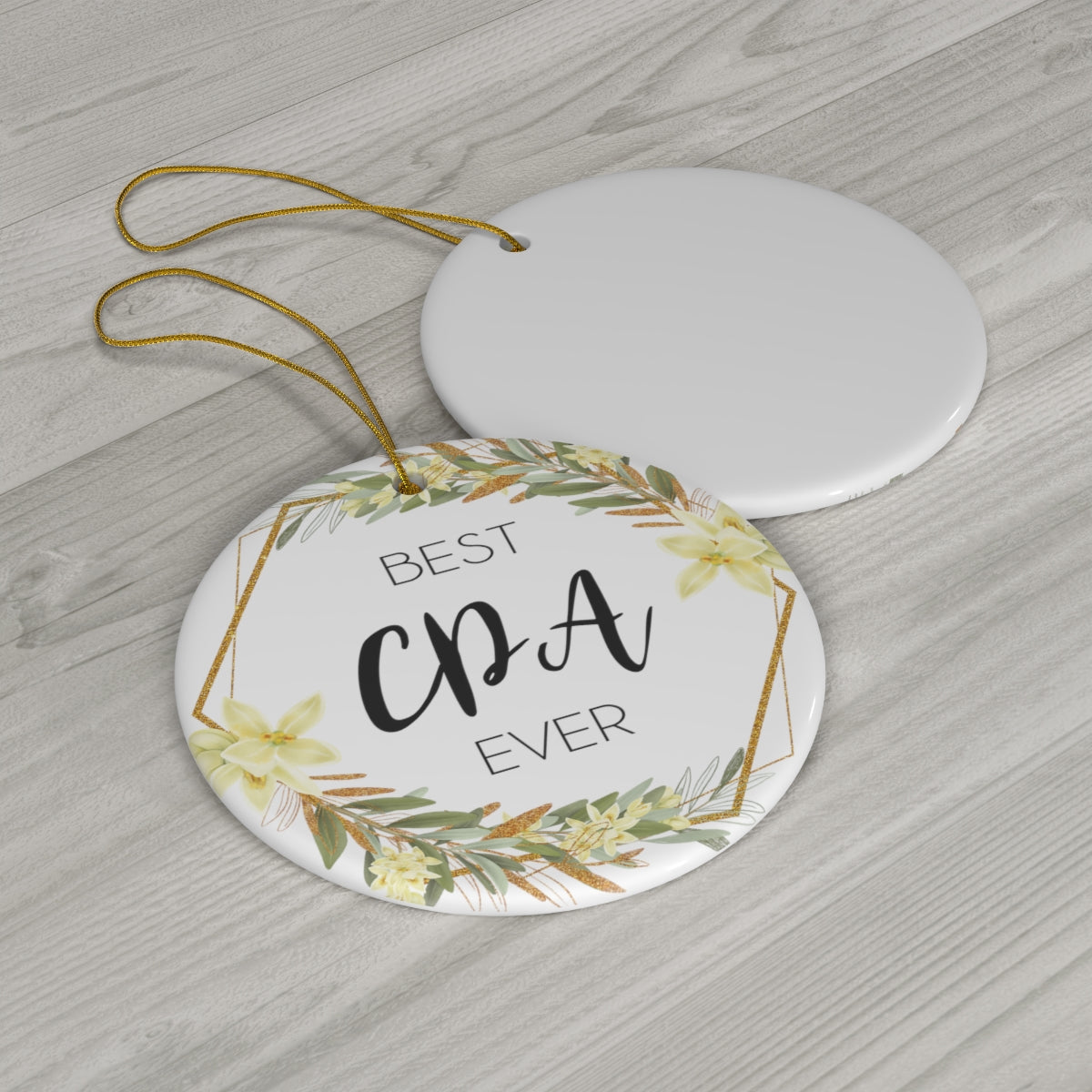 B09CH6Q2V9 Certified Public Accountant Christmas Ornament - Christmas Ornament Gift for CPA