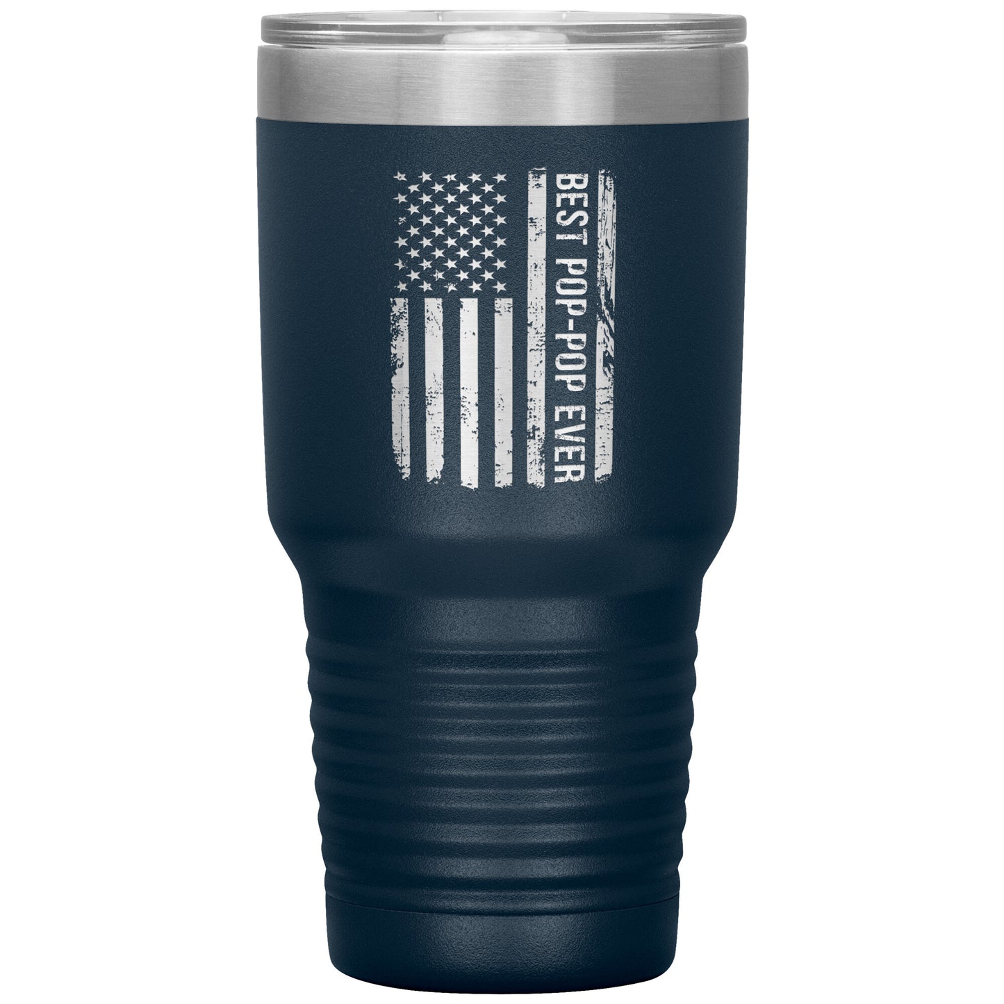 1328174308 Best Pop-Pop Ever American Flag 30oz  Black