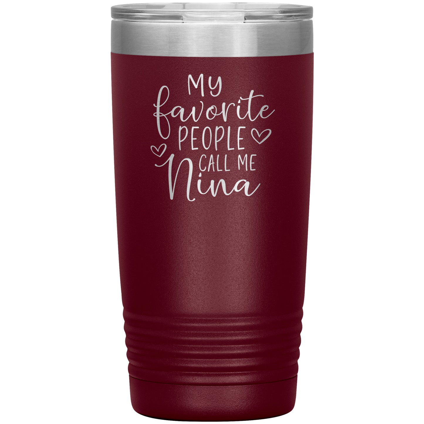 1328959340 My Favorite People Call Me Nina 20oz Light Purple