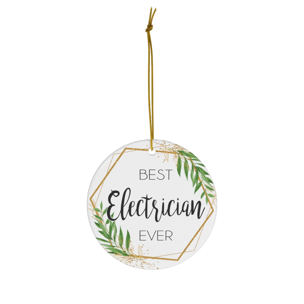 B09CH6V48P Electrician Christmas Ornament - Christmas Ornament Gift for Electrician