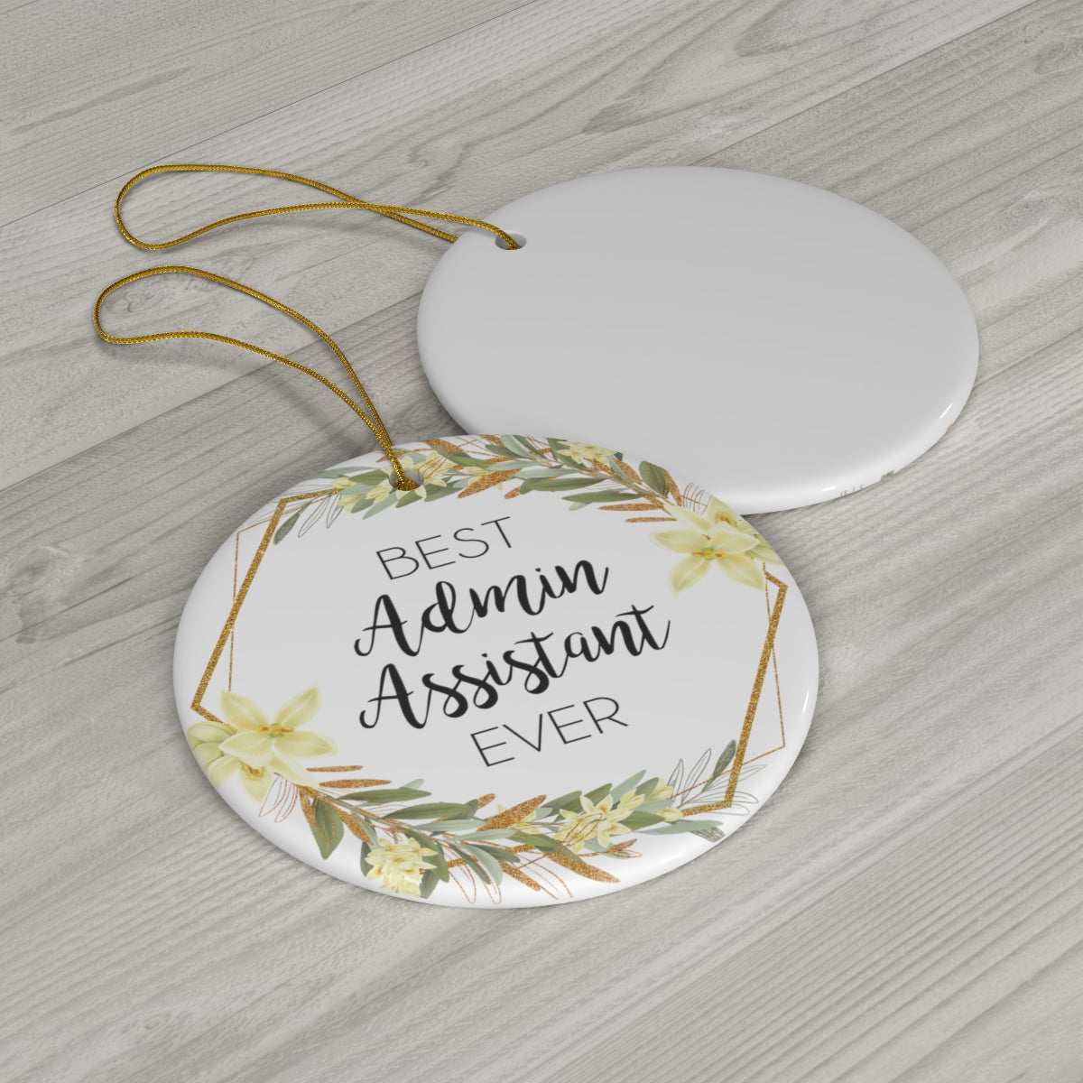 B09CH4WKP1 Admin Assistant Christmas Ornament - Christmas Ornament Gift for Admin Assistant