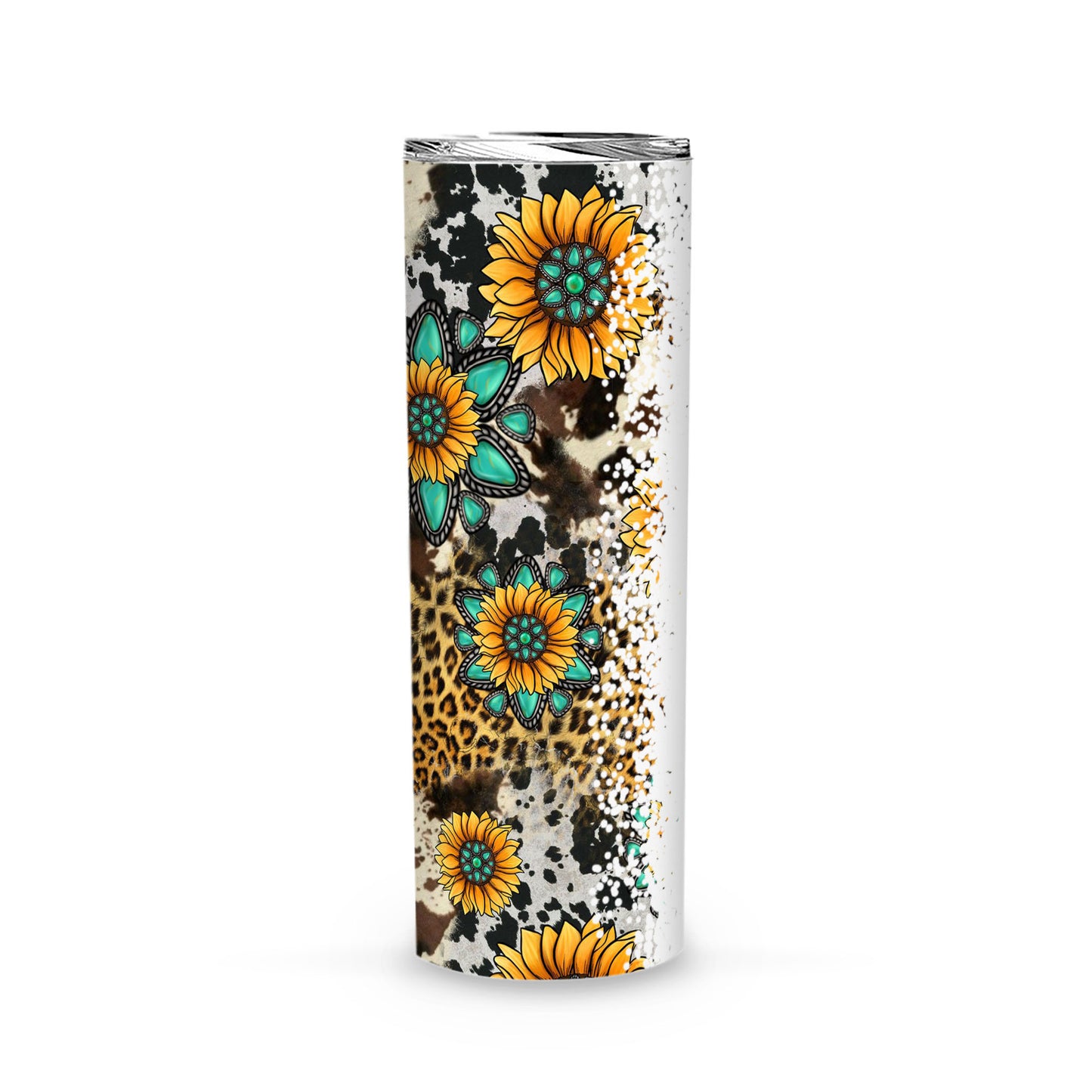 Amma Sunflower - Skinny Tumbler