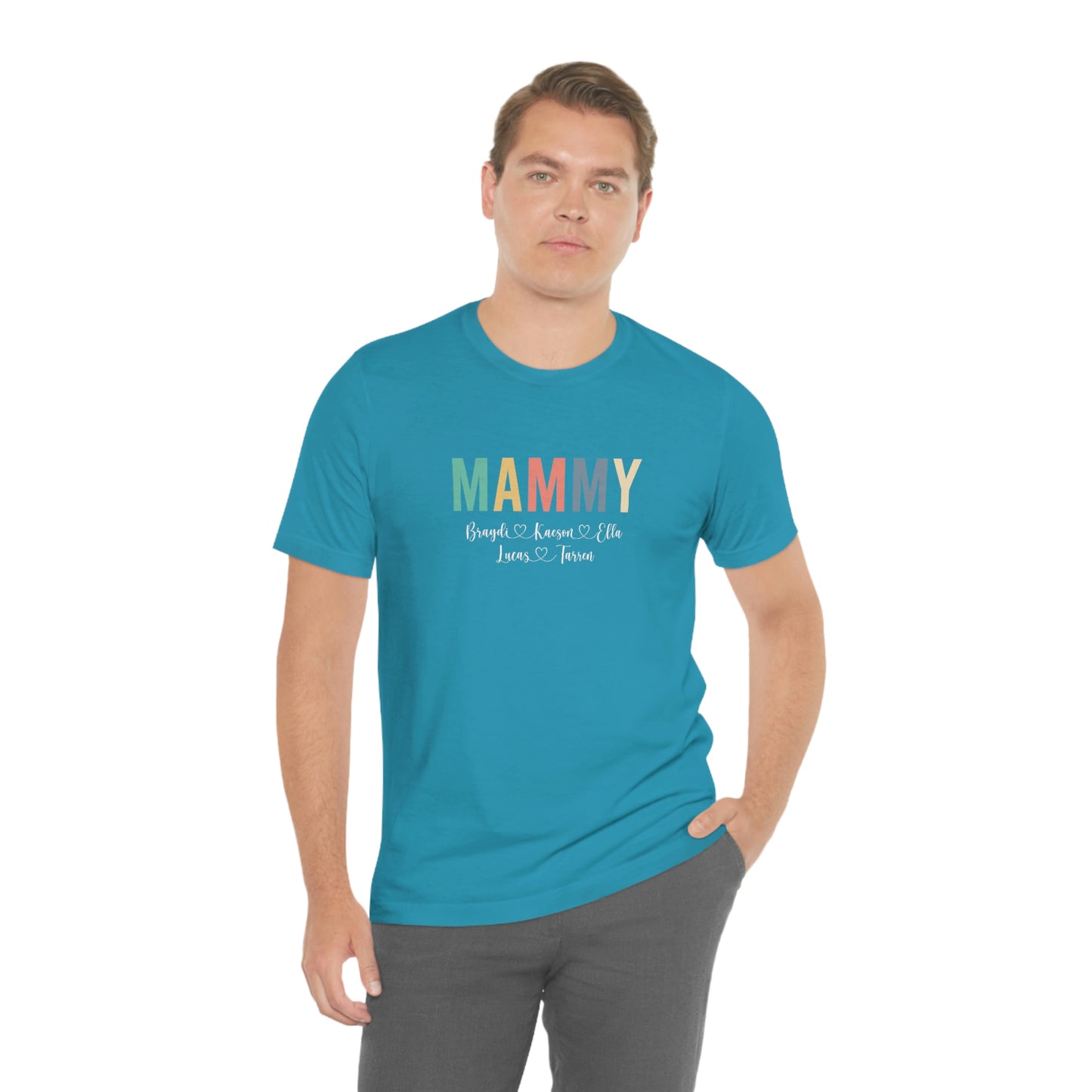 2851615069 T-shirt L Aqua
