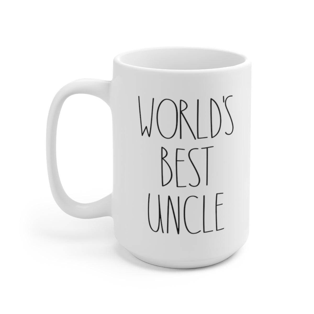 World's Best Uncle -15oz-Printify - chon