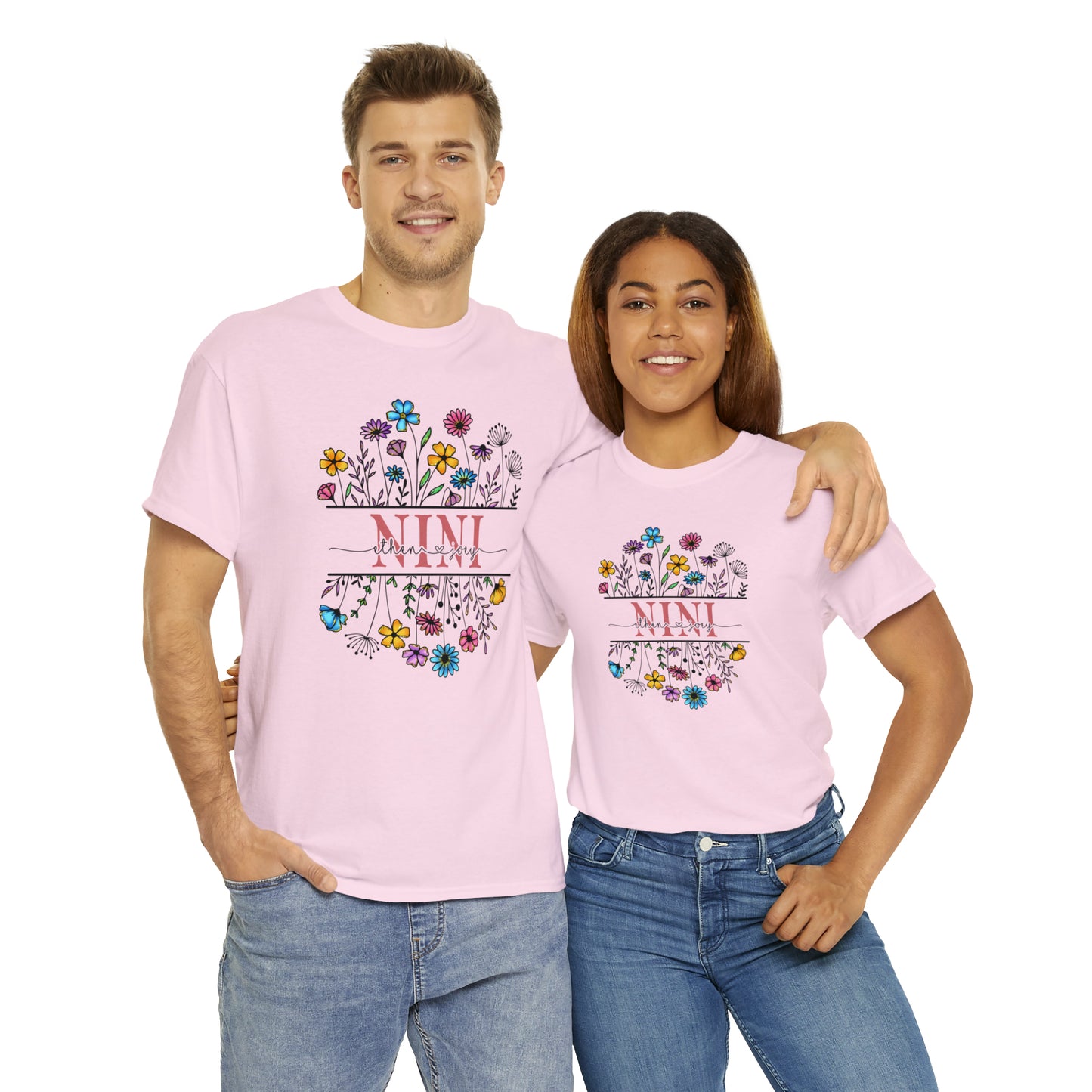 2899548277 Unisex T-Shirt 2XL Light Pink