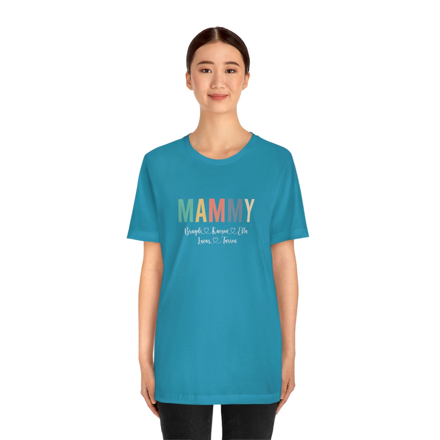 2851615069 T-shirt L Aqua