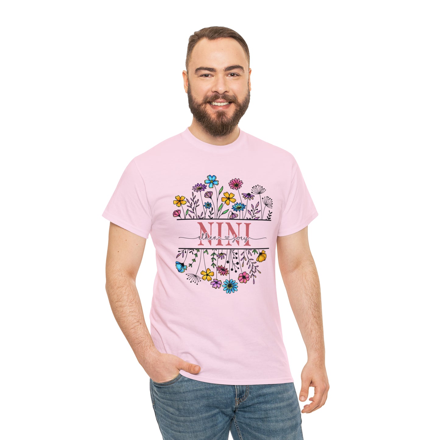 2899548277 Unisex T-Shirt 2XL Light Pink