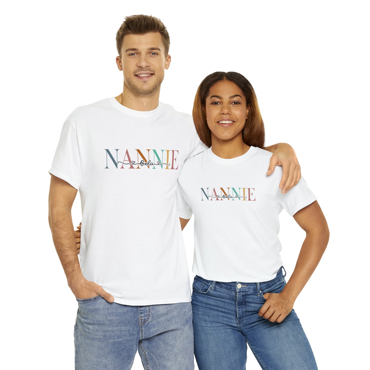 2897008310 Unisex T-Shirt L White 1
