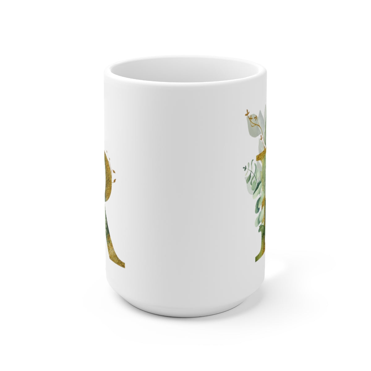 R Graphic Letter R Coffee Mug -15oz-Printify - Chon