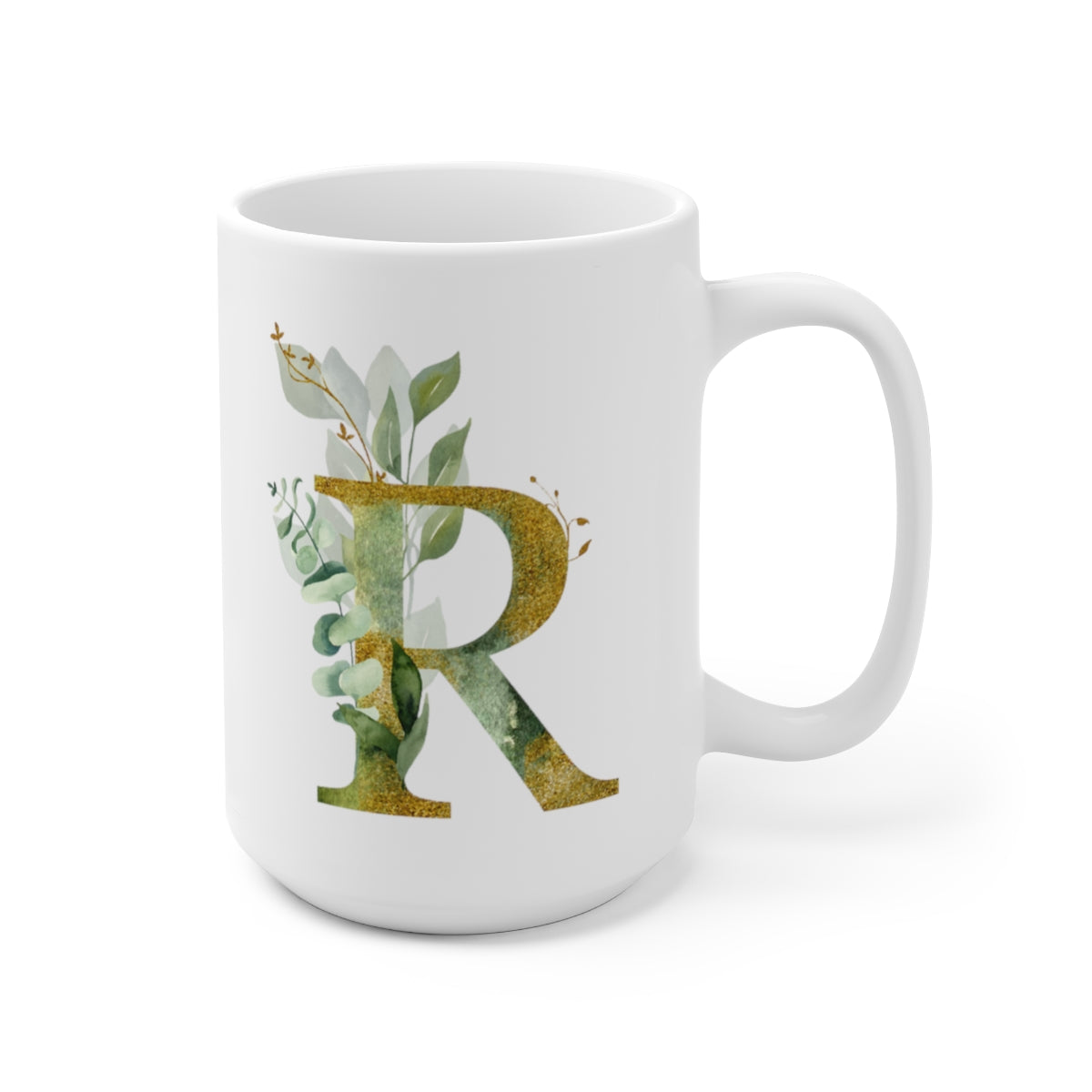 R Graphic Letter R Coffee Mug -15oz-Printify - Chon