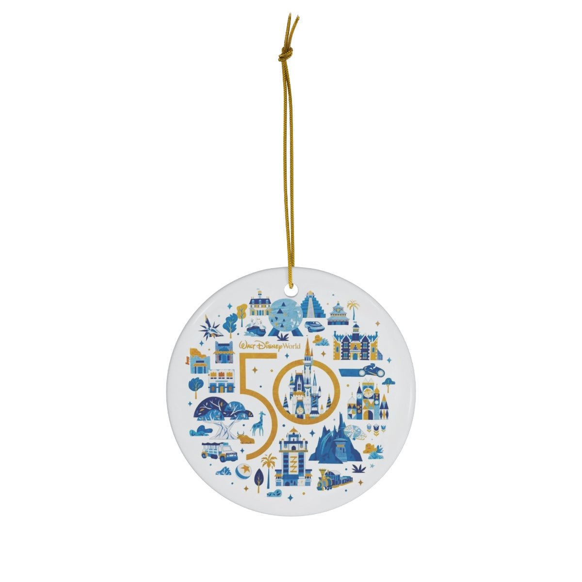 B0BK9VN11D - Disney 50Th Ornament - Both Sides