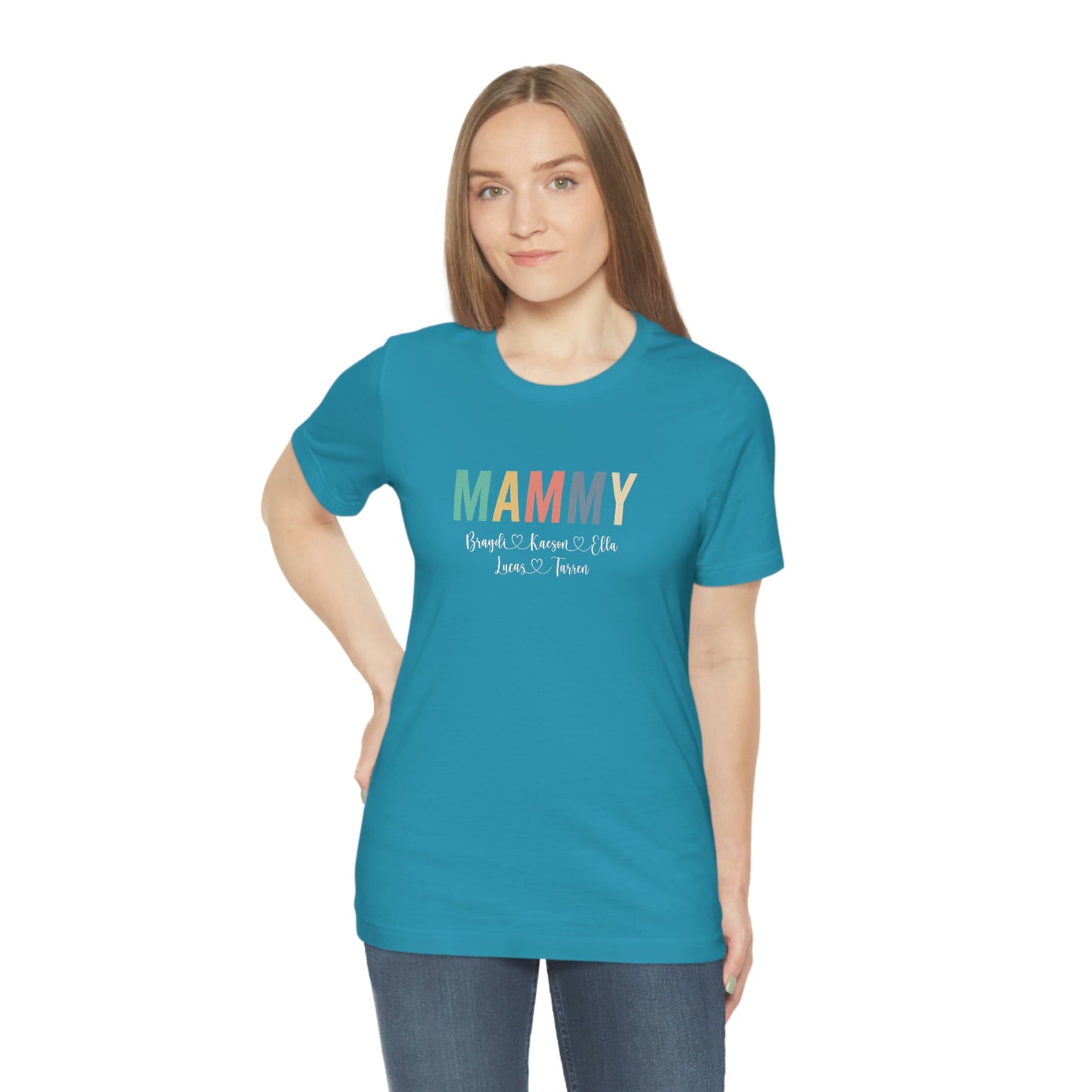 2851615069 T-shirt L Aqua