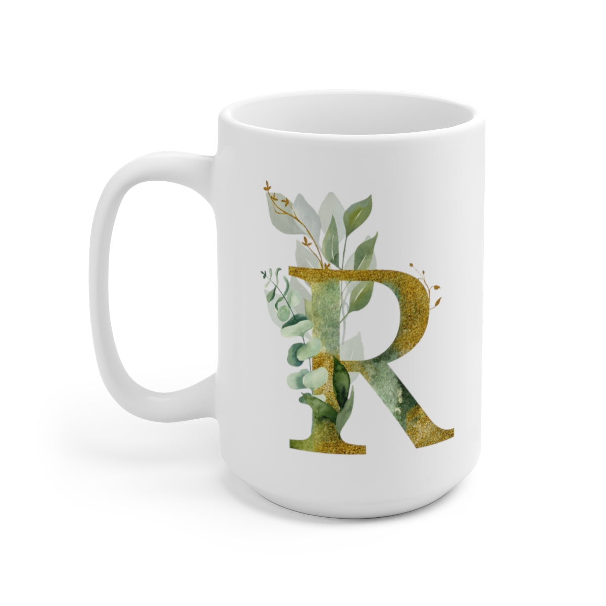 R Graphic Letter R Coffee Mug -15oz-Printify - Chon