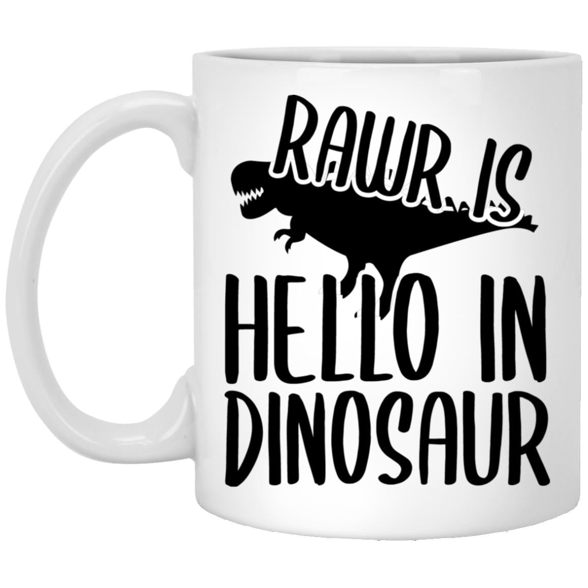 Rawr Is Hello In Dinosaur