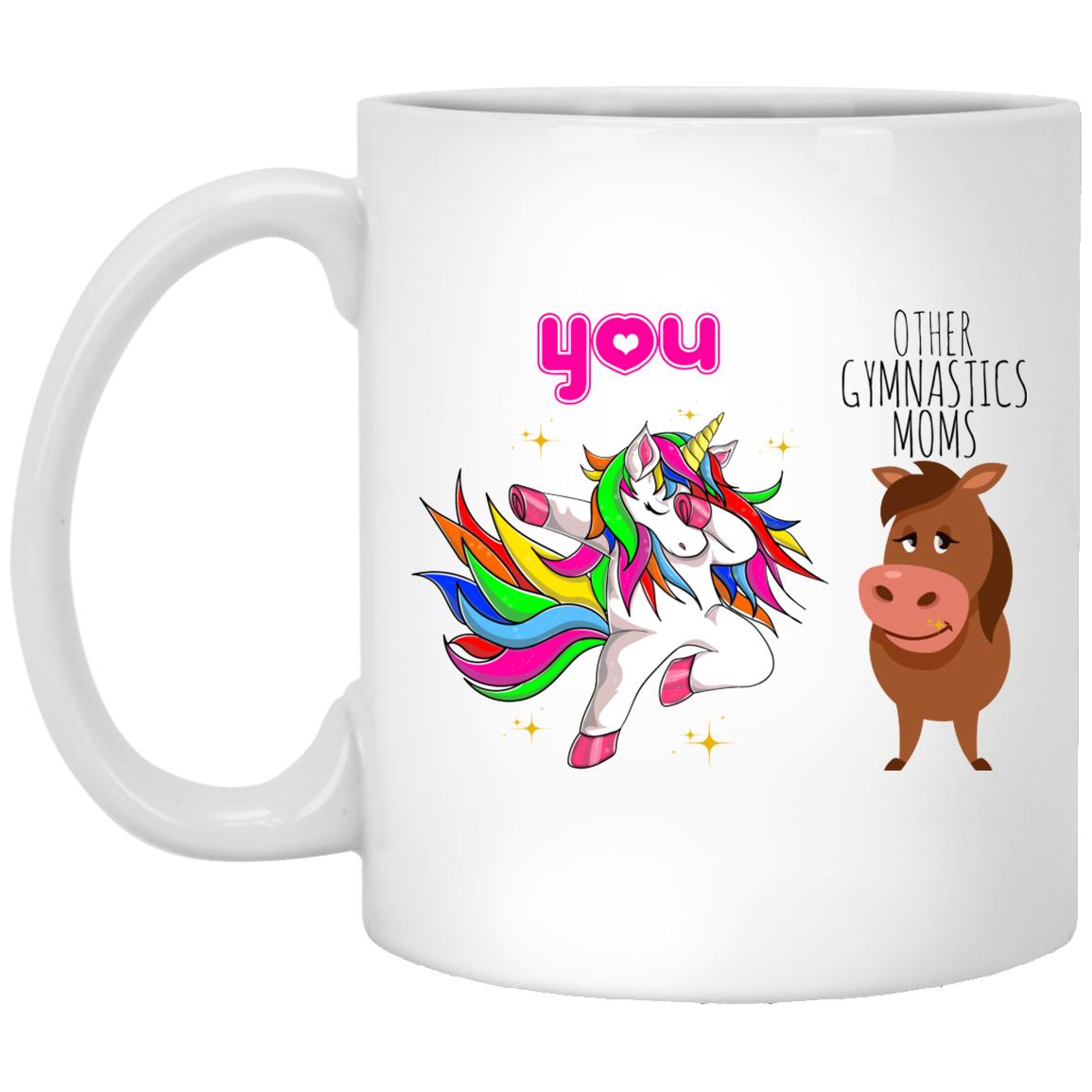 Gymnastics Moms XP8434 11 oz. White Mug