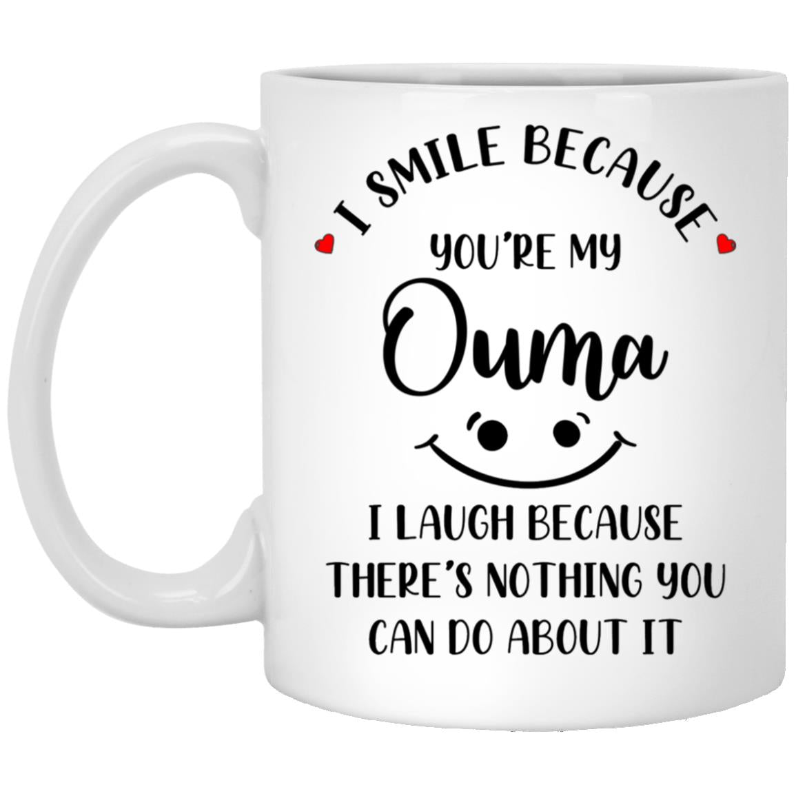 Ouma XP8434 11 oz. White Mug