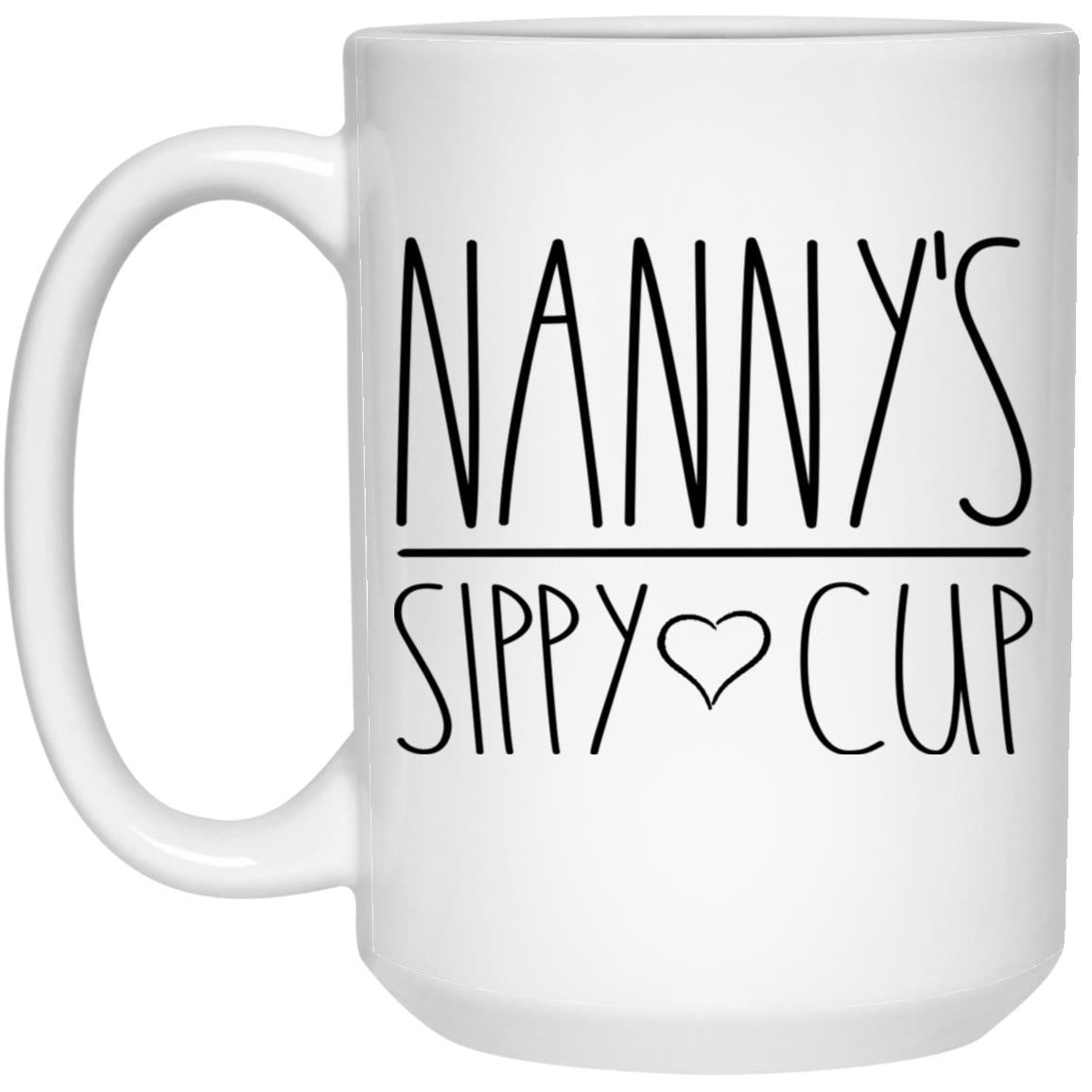 Nanny's Sippy Cup Ceramic Coffee Mug