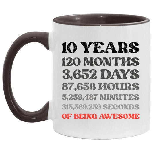 10 AM11OZ 11 oz. Accent Mug